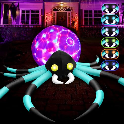 12Ft Giant Halloween Inflatables Spider - image 1
