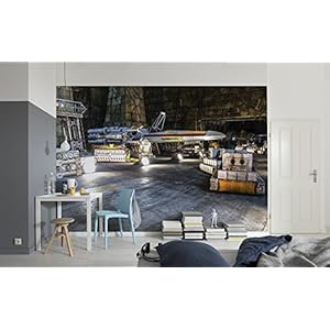 Komar – Star Wars – fotobehang REBEL BASE – 368 x 254 cm – behang, muurdecoratie, starfighter, T-65-X-Wing – 8-4000