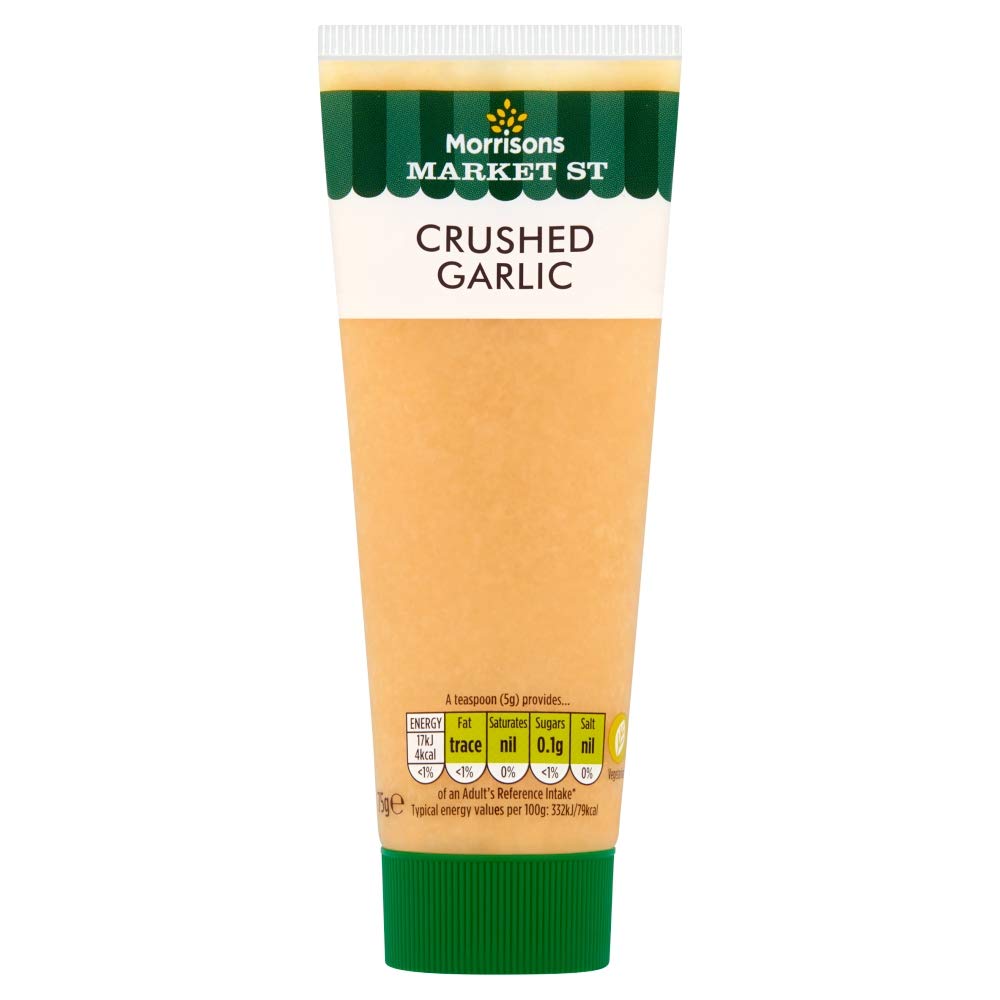 Buy Morrisons Market St Crushed Garlic, 75g Online at desertcartDominica