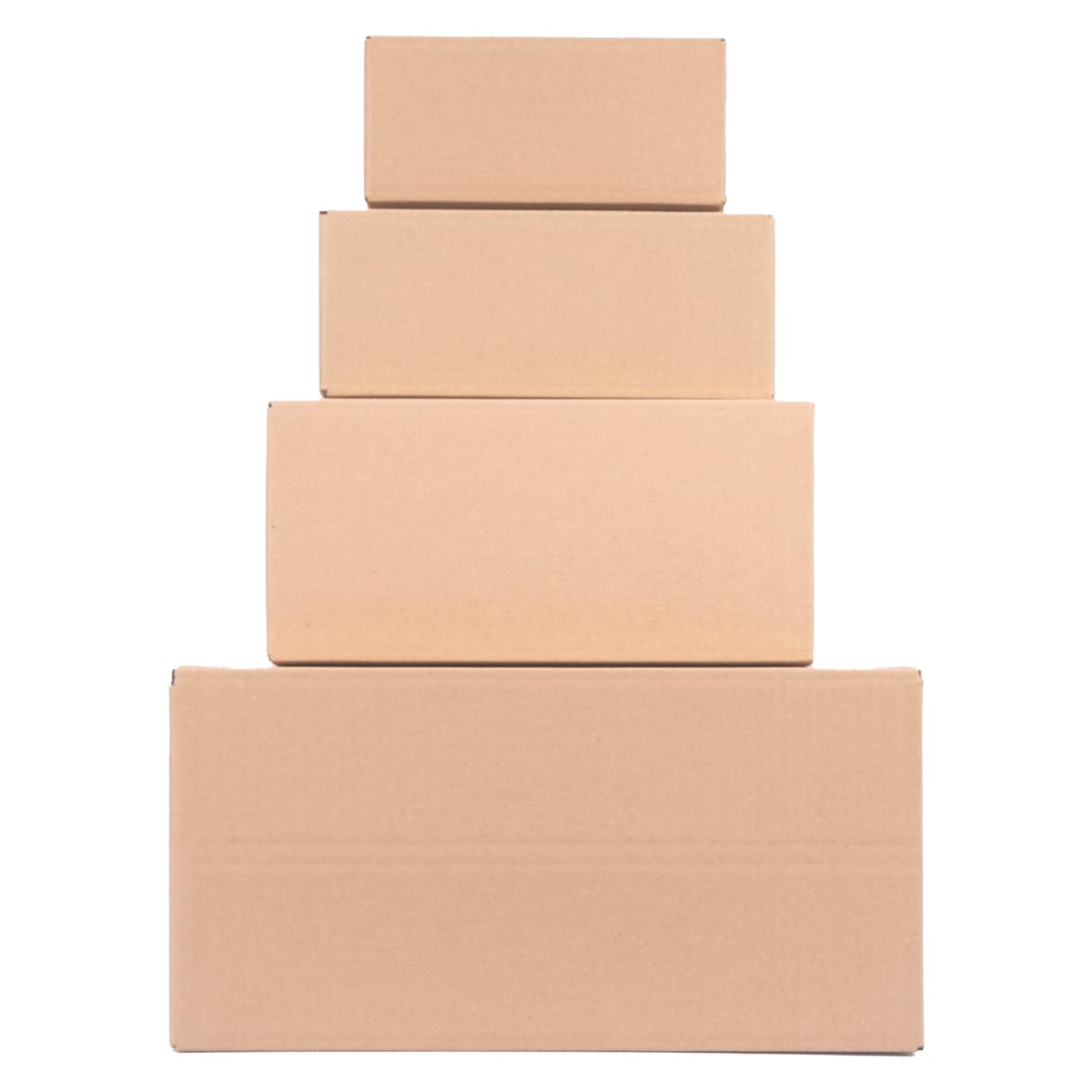 verpacking 100 Scatole cartone 60 x 30 x 15 cm marroni - Scatole da imballaggio e spedizione DHL un'onda KK 106