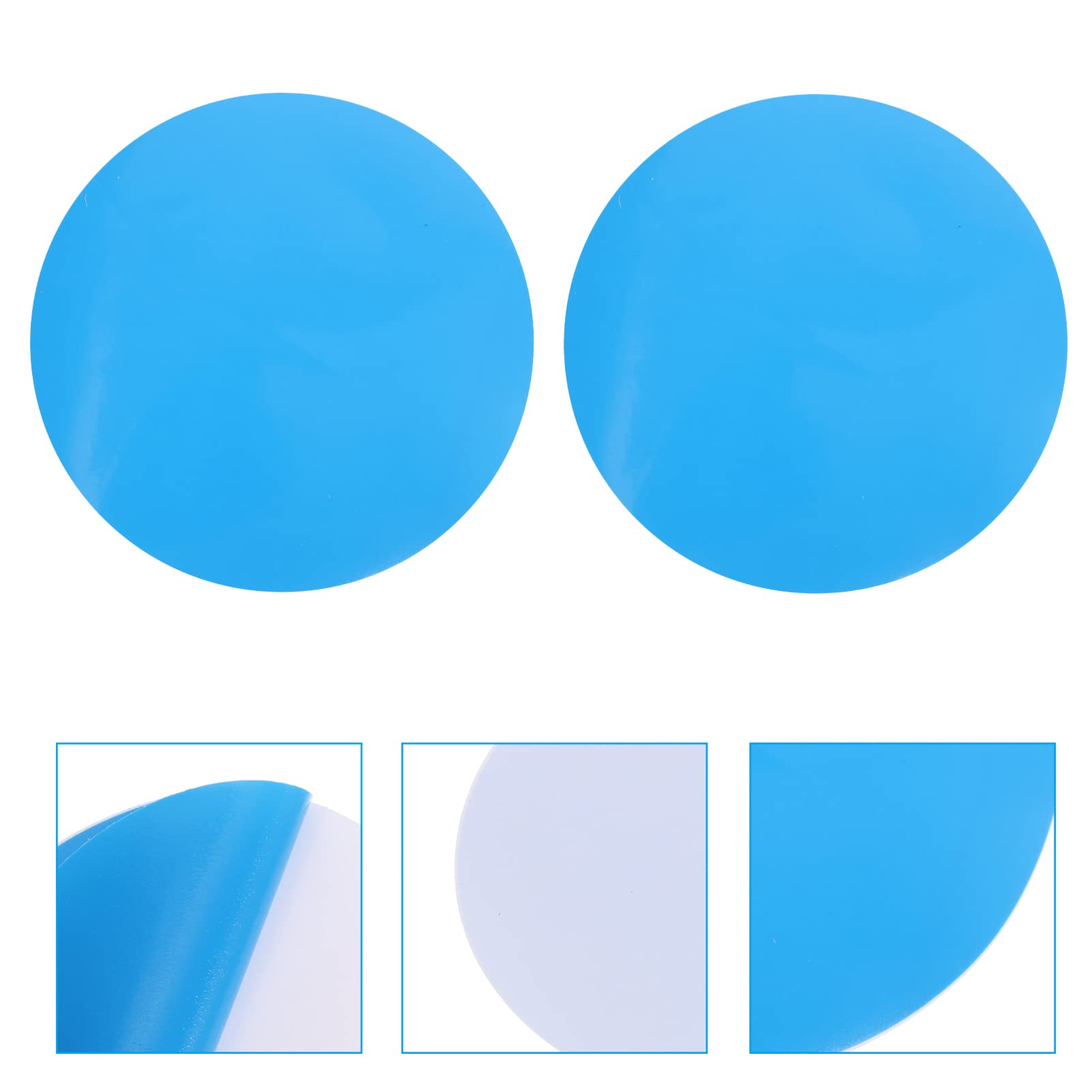 DOITOOL 50 Stück PVC-reparaturkleber Pool-Patch Selbstklebender Reparaturflicken Reparaturpflaster Für Aufblasbare Produkte Reparaturflicken Für Luftbetten Wasserdicht Beschichtung
