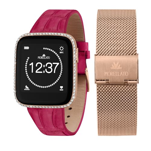 Morellato Special pack M-01 Crystal Light Smartwatch Donna, Digitale con doppio cinturino - R0151167521