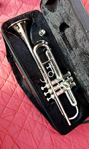 Image of SM'SAI MUSICAL 02 NICKLE TRUMPET (NADIR ALI) MODEL WITH BAG AND 7C MOUTHPIEC ALSO ONLY FOR LOVERS OF TRUMPET