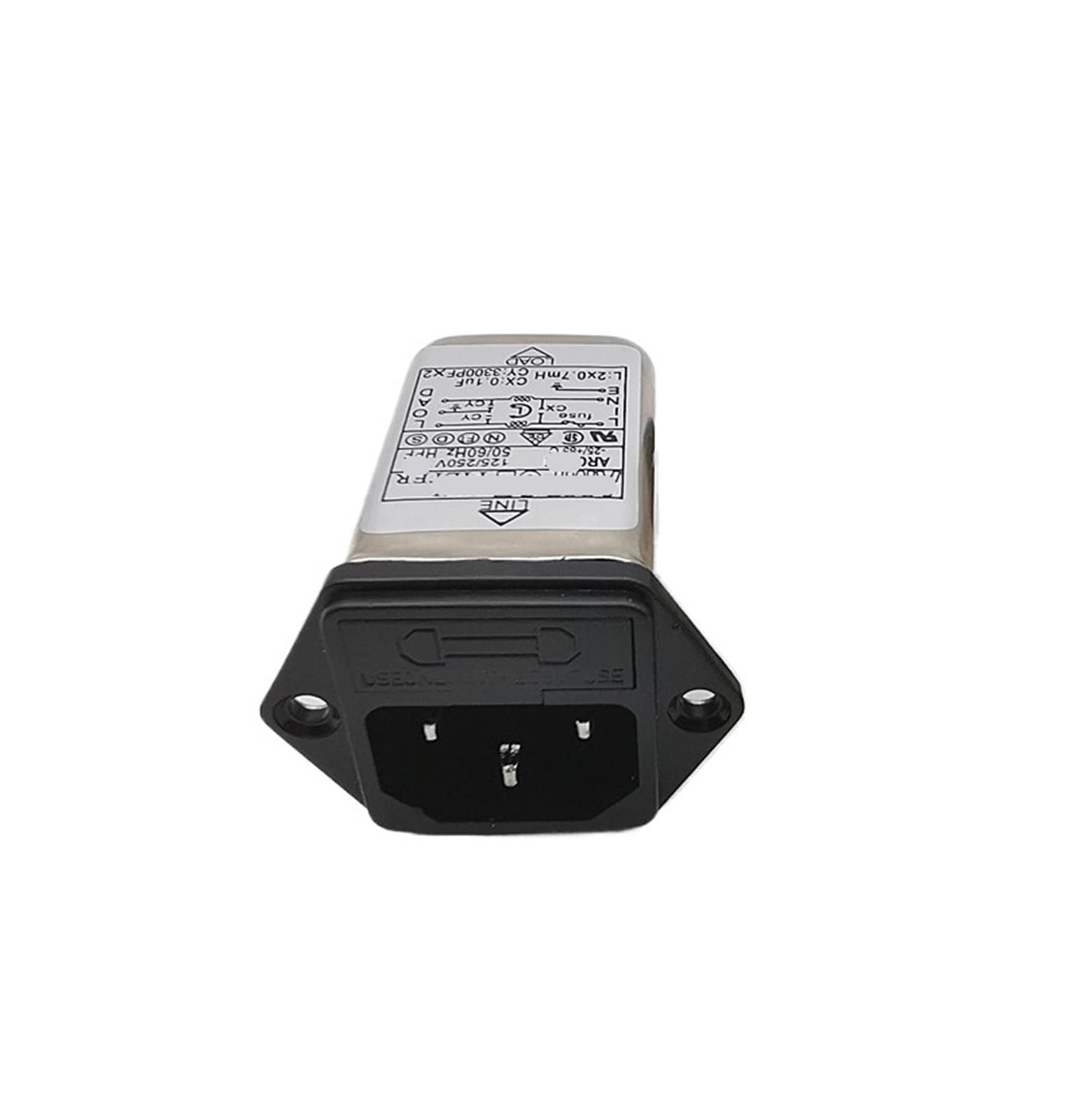 Filtre anti-interférence AR10D1 prise CA 10A pour bloc d'alimentation secteur