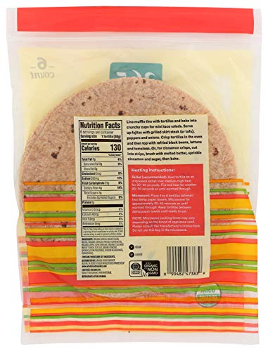 365 By Whole Foods Market, Tortillas Whole Wheat Organic 6 Count, 10.5 Ounce #TOP1