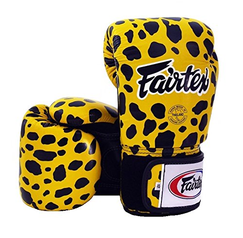 Fairtex Boxing Gloves BGV1 Limited Edition - Wild Amimal Collection (Leopard, 14 oz)