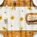 Artoid Mode Yellow Flowers Daisy Bees Summer Table Runner, Seasonal Easter Fall Holiday Kitchen Dining Table Decoration for Home Party Indoor 13x72 Inch