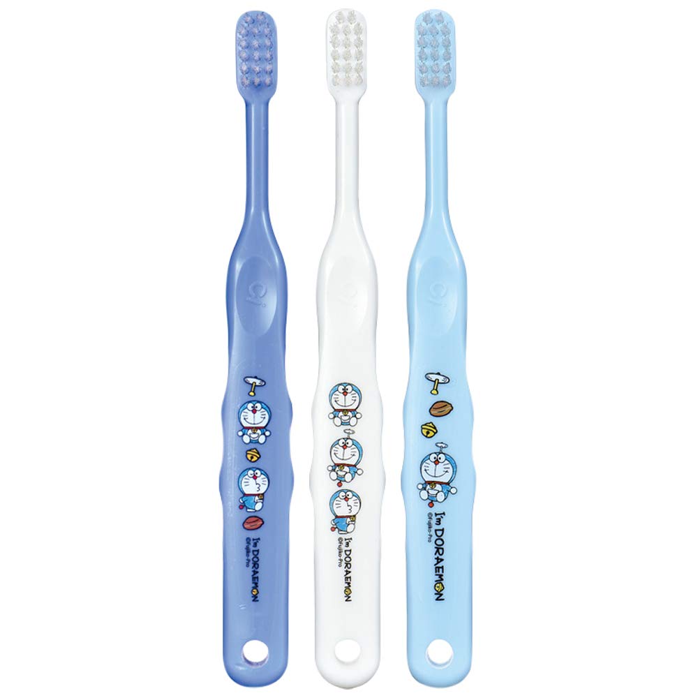 歯科専売品 ドラえもん 子供用歯ブラシ Ci502 (ふつう) × 3本（乳児～小学校低学年向）【日本製】