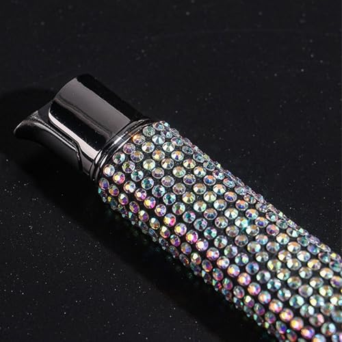 Encendedor de butano delgado con diseño mini de diamantes miniatura 4