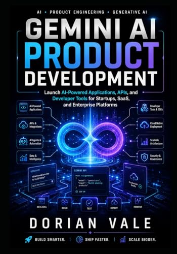 GEMINI AI PRODUCT DEVELOPMENT: Launch AI-Powered Applications, APIs, and Developer Tools for Startups, SaaS, and Enterprise Platforms