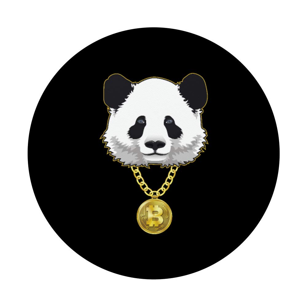 Amazon.com: Panda Bitcoin Trader Crypto Asset Miners Investors Gifts  PopSockets PopGrip: Swappable Grip for Phones & Tablets : Cell Phones &  Accessories