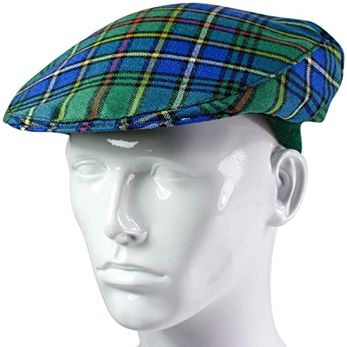 Casquette plate Cockburn Ancient de fabrication écossaise en tartan authentique - 2