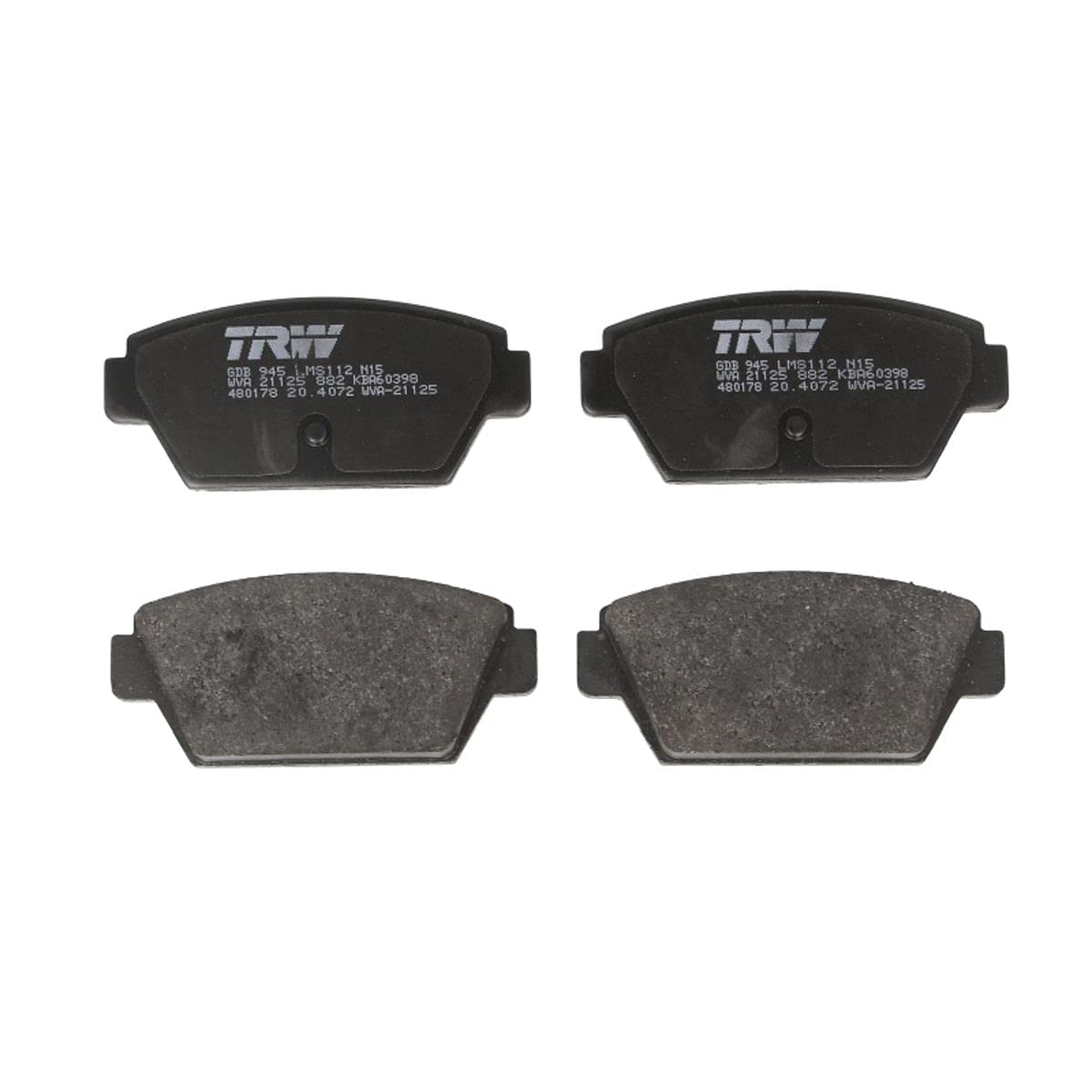 TRW GDB945 Pastillas de Frenos