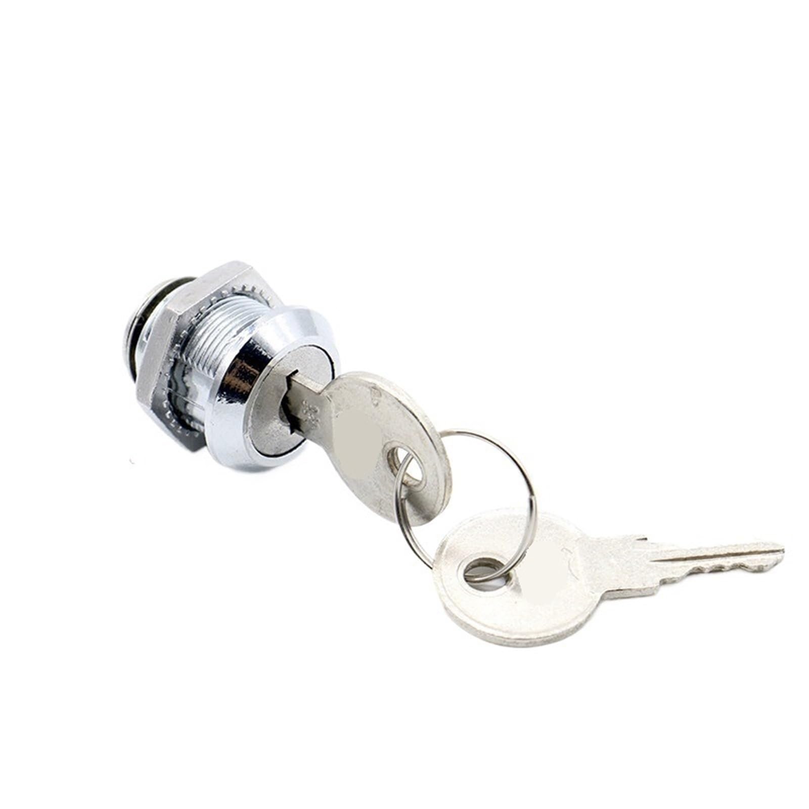 Drawer Lock Cylinder Cam Cylinder Locks Door Cabinet Mailbox Padlock Drawer Cupboard Box Lock with Iron Key for Furniture Hardware(16mm Different Key)