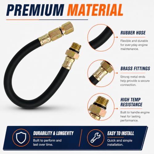 Image of 510440902 Flex Oil Drain Hose for Kawasaki FR /FX /FS Series Engines