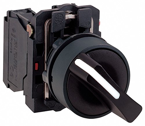 Schneider Electric Non-Illuminated Selector Switch, Size: 22mm, Position: 2, Action: Maintained/Maintained