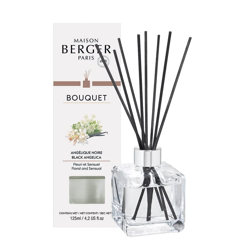 Maison Berger Transparent/Green Black Angelica Scented Glaçon Bouquet