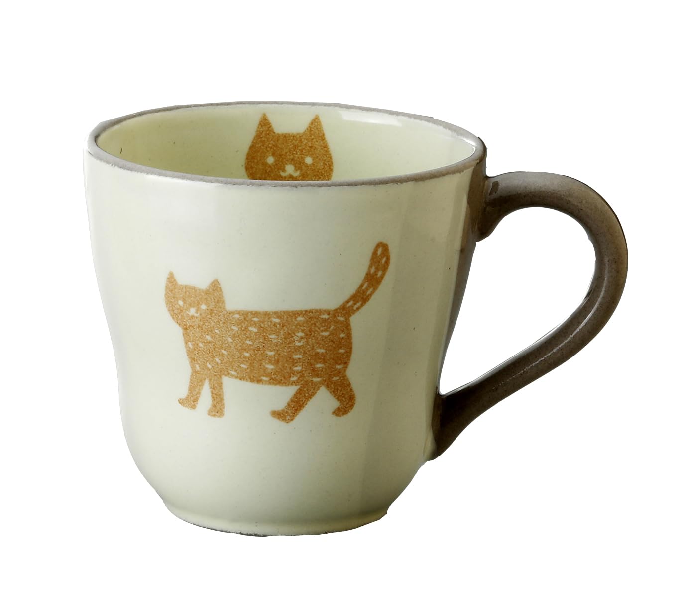Craftsman House Mug, Setoyaki Yodamari Cat (Walking)