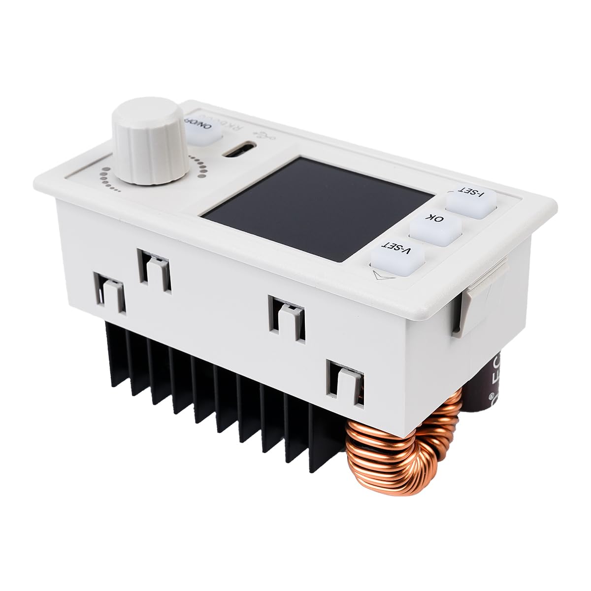 Regolatore di Tensione CC 60 V 6 A Multimetro Tensione CC Corrente Regolabile Step Down Alimentatore Voltmetro convertitore Buck