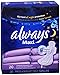 Always Maxi Pads Overnight Extra Heavy Flow 20 Each (Pack of 8)