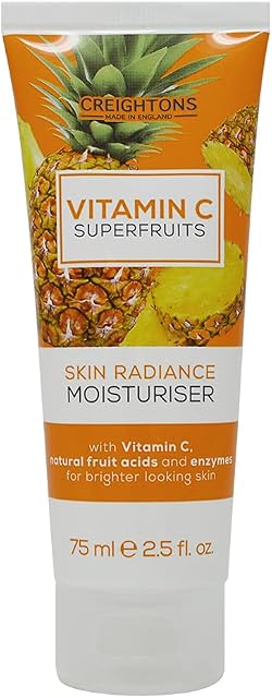 Creightons Vitamin C Superfruits Skin Radiance Moisturiser (75 ml) - Formulated with Vitamin C, Natural Fruit Acids and Enzymes for Brighter Looking Skin
