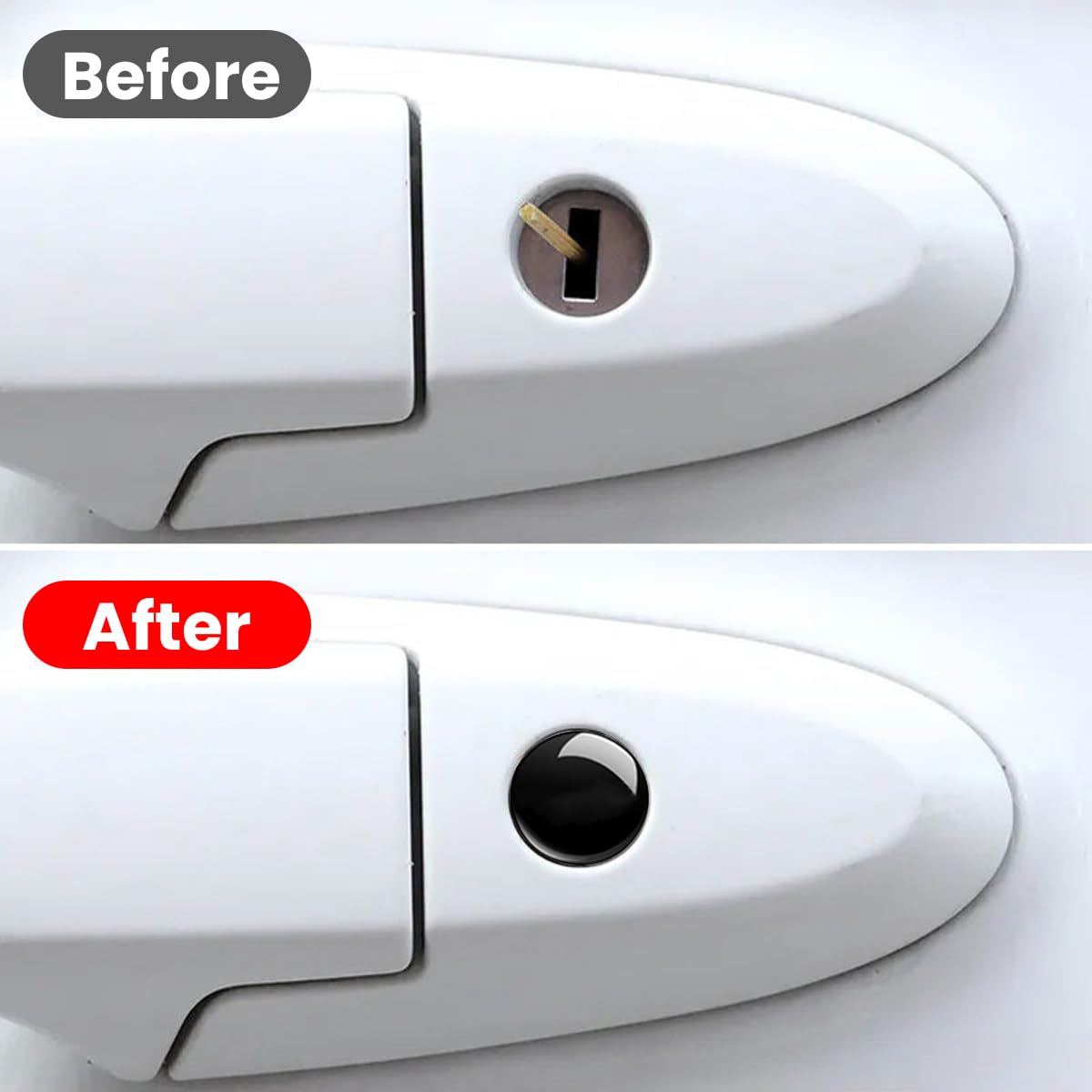 Autocollants de Protection universels pour trou de serrure de
