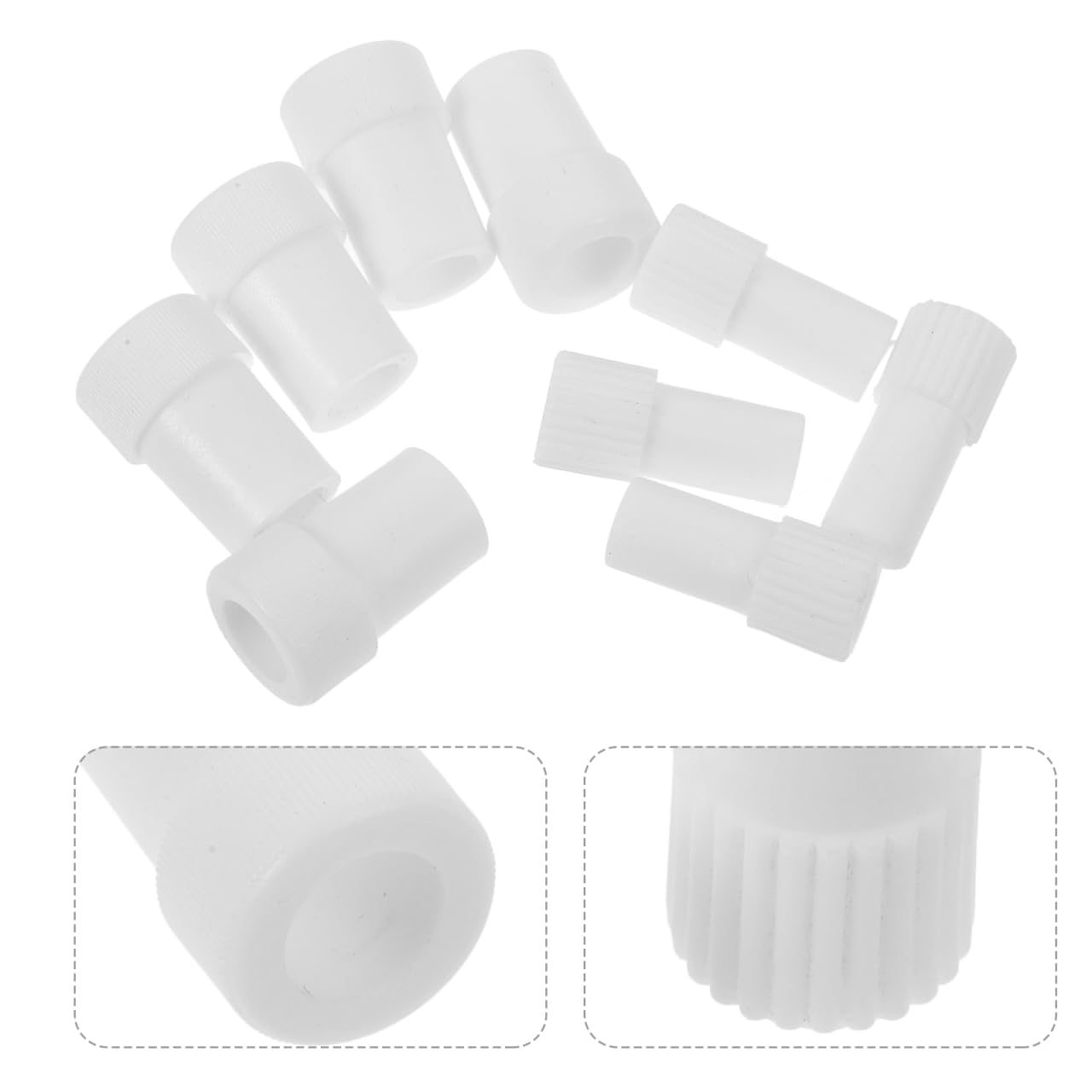 PartyKindom Lot de 10 adaptateurs d'éjecteur de salive haute température pour convertisseur de salive de 16 mm à 11 mm et 11 mm