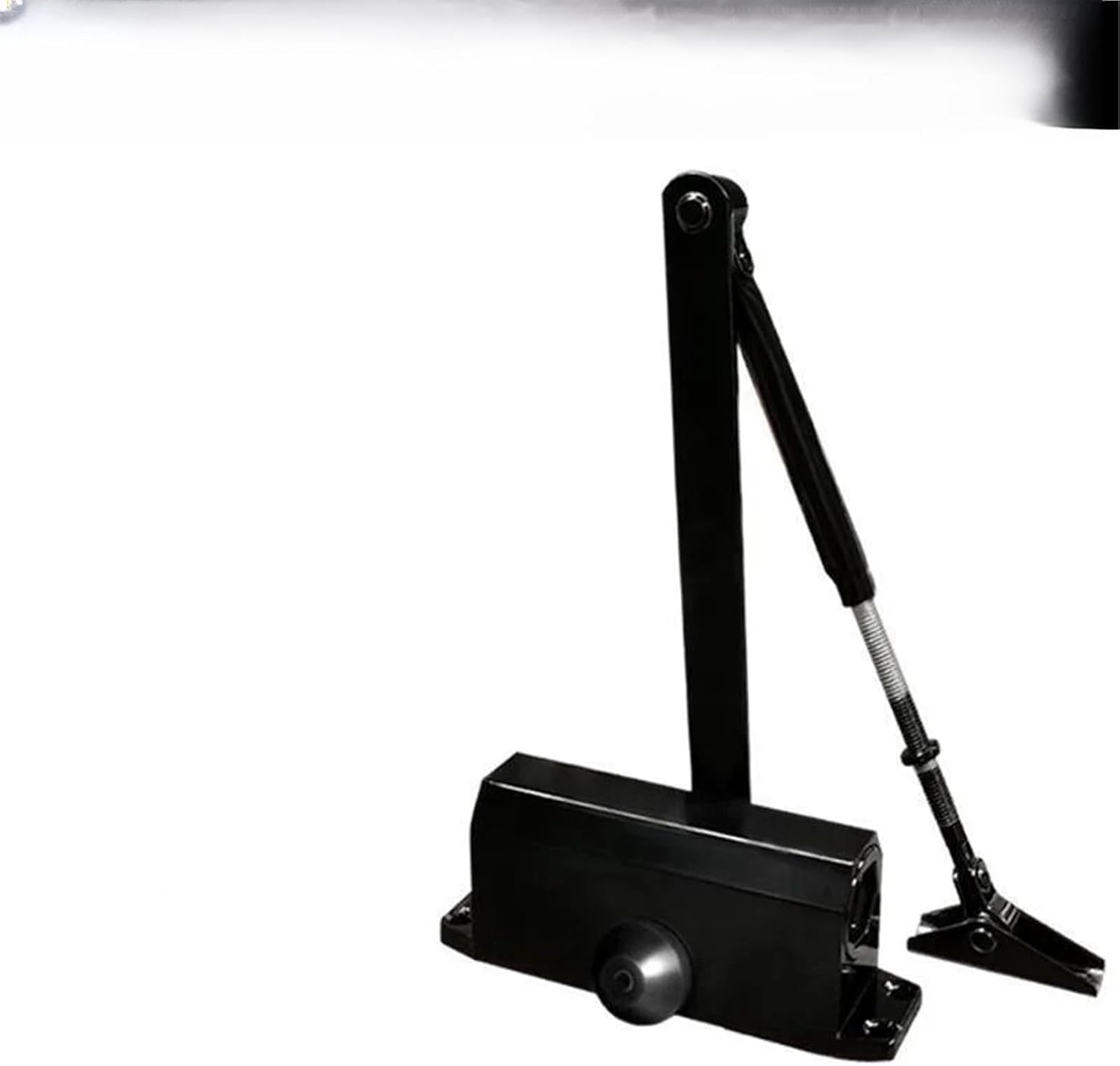 Fireproof Door Closer, Buffer, Household Automatic Door Closer, Black Positioning Medium, and Self Bouncing Device(Not positioned)
