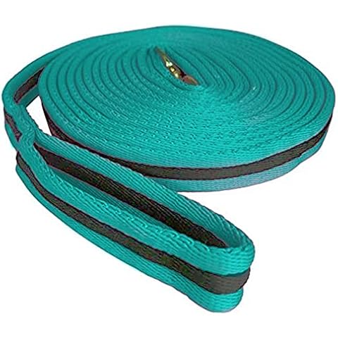 Tack N Hack Misa 8MTR Lunge Line GRN Durable Schooling Equestrian Lunging Training Equipment in Cover