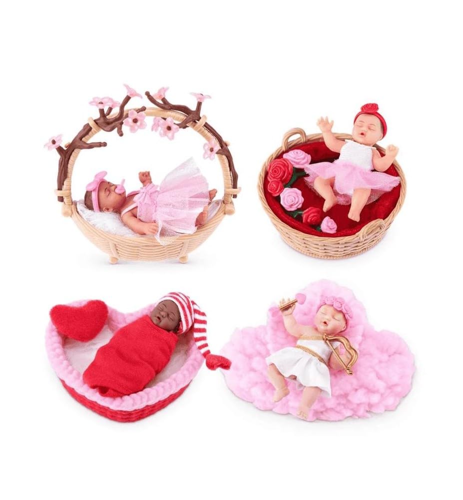 Mini Baby Tatlı Kalpler Sürpriz Paket MNB22000 Özel Kalp Kapsül İçinde Ultra Gerçekçi Mikro…