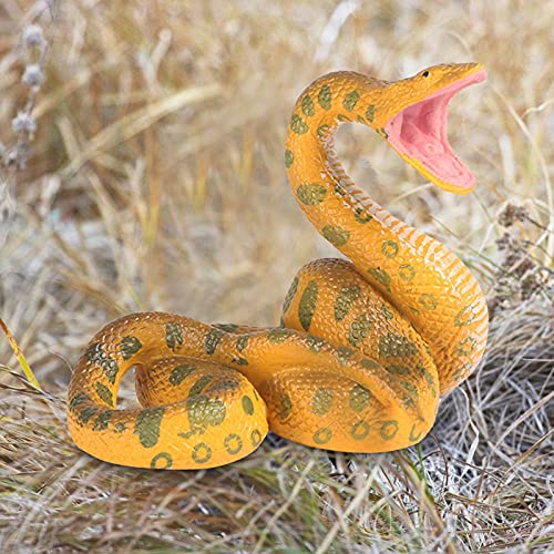 Include una figura di serpente finto altamente dettagliata adatta per vari usi creativi
