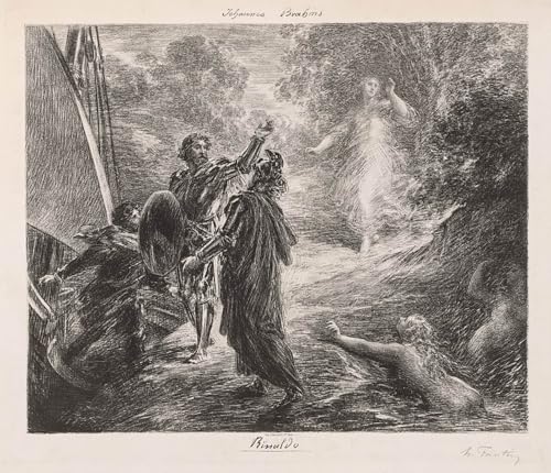 Affiche Rinaldo Ignace Henri Jean Fantin Latour : impression d'art sur toile premium 60x90