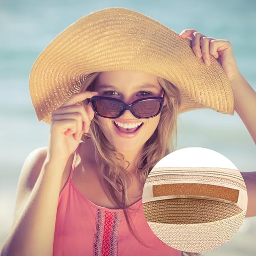 CHENNAN 20 Stück Korkenstreifen selbstklebend Equine Korkstreifen Hutband Innen Hut Verkleinerung Hutbänder aus Kork für die Hut Innenseite Korkenstreifen zum Anpassen der Hutgröße (20pcs)