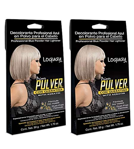 2 PACK!! First Pulver Bleach with Keratin 50 gr/Primer Pulver Decolorante con Queratina 50 gr