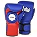 Fairtex BGV13 - Guantes de boxeo de microfibra para Muay Thai Boxing, MMA, kickboxing, entrenamiento de boxeo, equipo para artes marciales (azul)