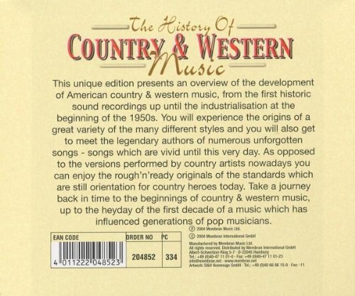 History of Country & Western
