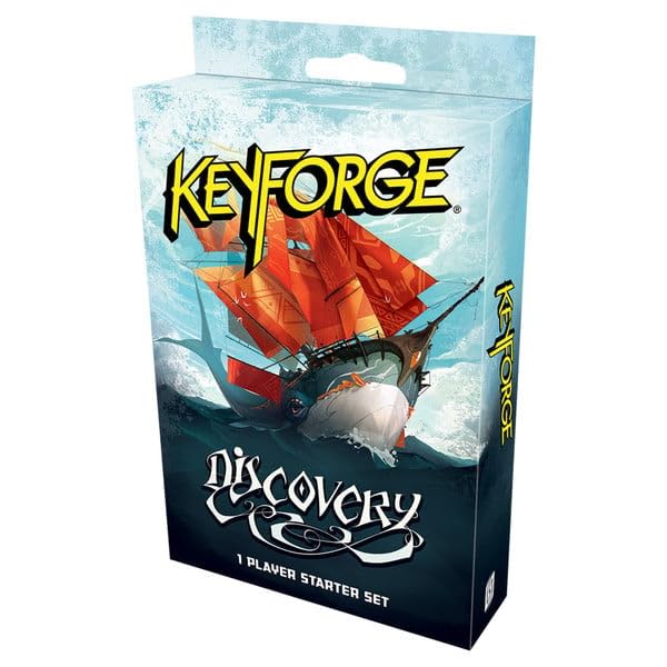 STARTER SET COMPLETO: Viene fornito con tutti i gettoni e i materiali necessari per giocare, fornendo tutto ciò di cui un singolo giocatore richiede per iniziare il suo viaggio KeyForge.