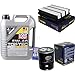 Produktbild QR-PARTS 69409388 Filter Set Inspektionspaket 5 Liter Motoröl Top Tec 4100 5W-40 SCT Germany Luftfilter Ölfilter