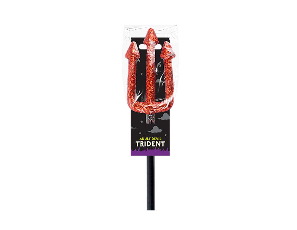 Gem Imports Plastic Devil's Trident Halloween Prop Decoration 53Cm