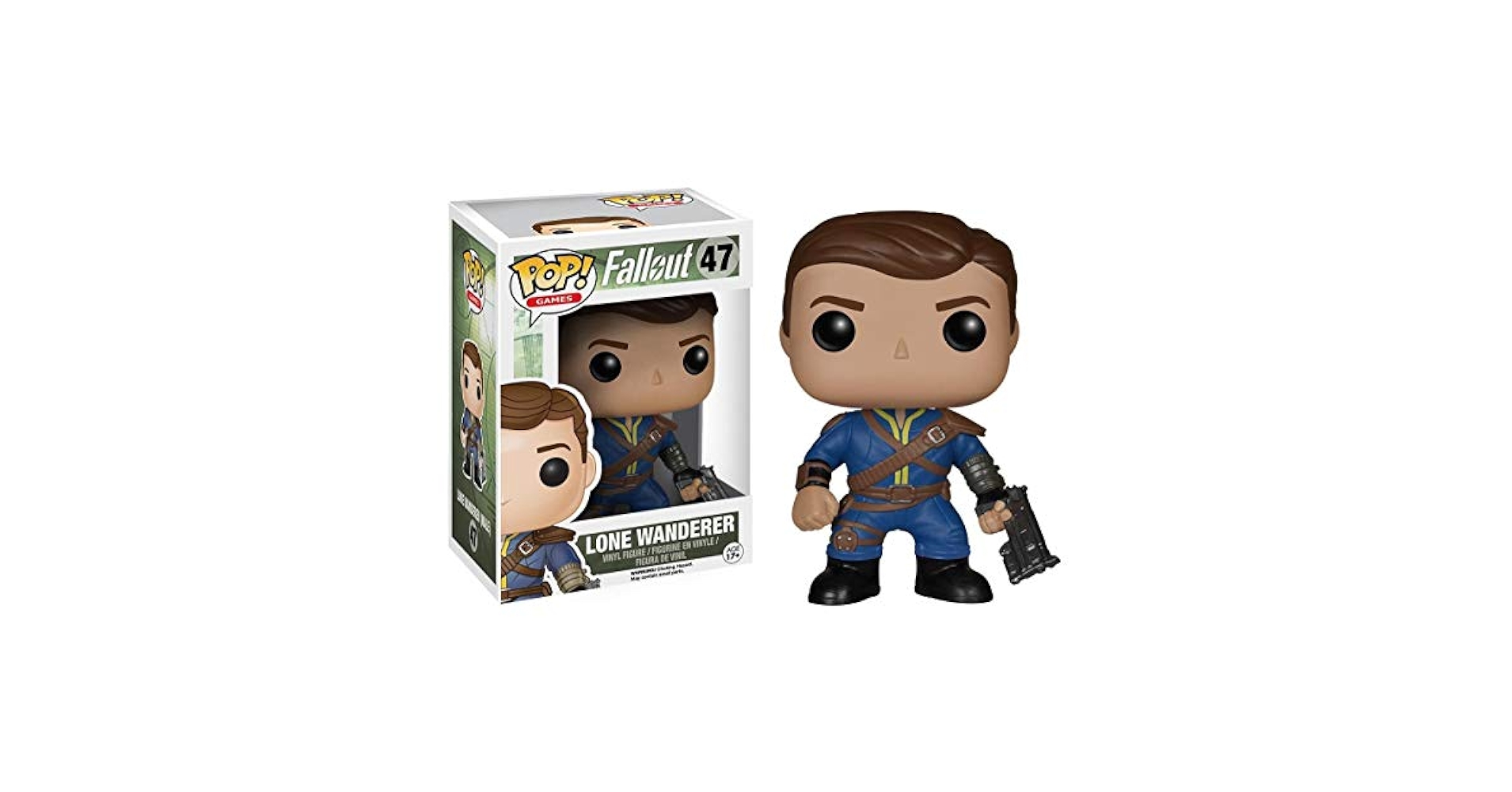 Amazon.com: Funko POP Games: Fallout - Lone Wanderer Male