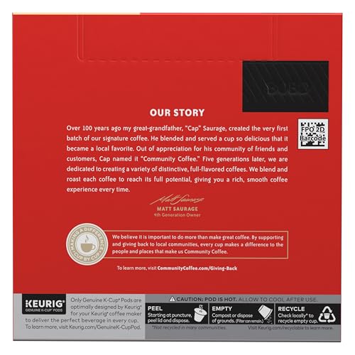 Image of Community Coffee Cravings Collection Variety Pack, 40 ct K-Cup Pods (Pack of 1)
