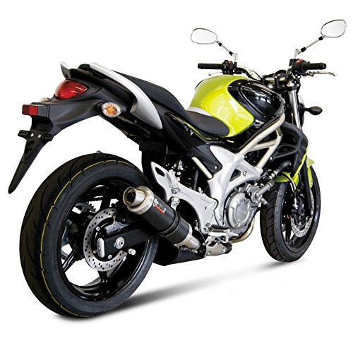 Scarico Mivv GPl Suzuki Gladius 650 09-15 Acciaio Inox Nero