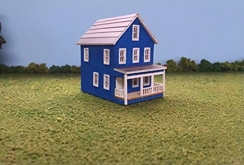 N Scale 20th Avenue Two Story House Building Kit