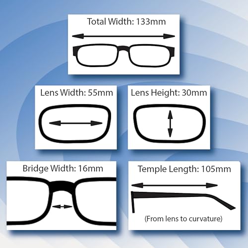 Image of Boost Eyewear Reading Glasses, Traditional Black Frames, with Spring Loaded Hinges