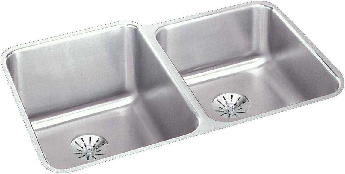 Elkay ELUHAD312045RPD Sink, Stainless Steel