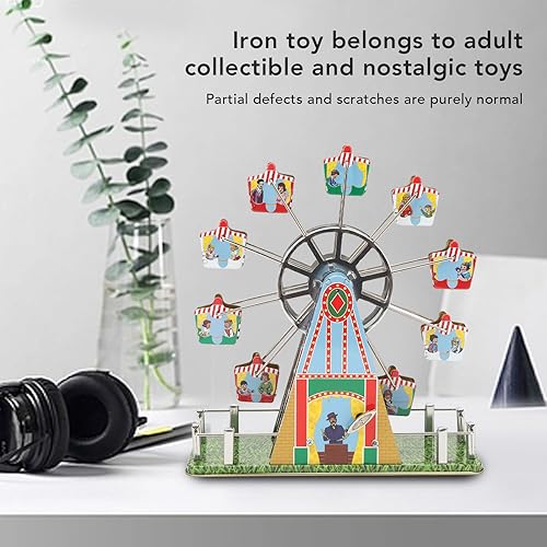 Brinquedo de Corda Gigante Com Música, Decoração e Coleção, Brinquedo de Relógio retrô para Bar Domé