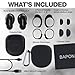 Bose QuietComfort Earbuds II Bundle with Protective Silicone Carrying Case and Cloth - Active Wireless Noise Cancelling in-Ear Bluetooth Headphones with Personalized Sound, Bose Earbuds 2 (Black)