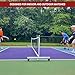 Dominator Standard Portable Pickleball Net - Indoor/Outdoor Regulation Pickleball Net - USAPA Compliant Pickleball Net on Wheels - System Includes Rolling Storage Bag & Locking Wheels