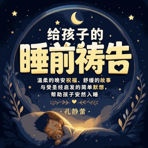 『给孩子的睡前祷告：温柔的晚安祝福、舒缓的故事与受圣经启发的简单默想，帮助孩子安然入睡』のカバーアート