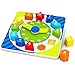Produktbild acooltoy Holzform Sortierung mit Zahlen und Formen Lernspielzeug Für Kinder 18 Monate Alt und Oben (Lernuhr)